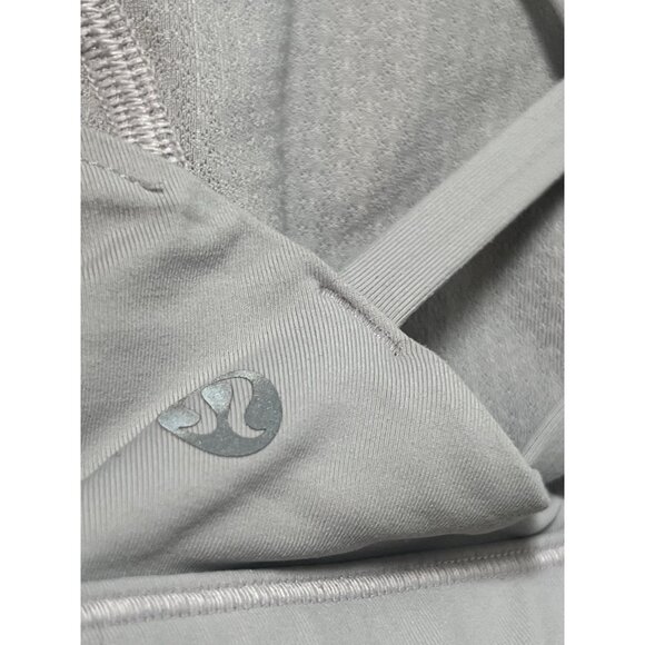 Lululemon Free to Be Serene Bra Light Gray Size 4 No Padding A - Picture 4 of 6